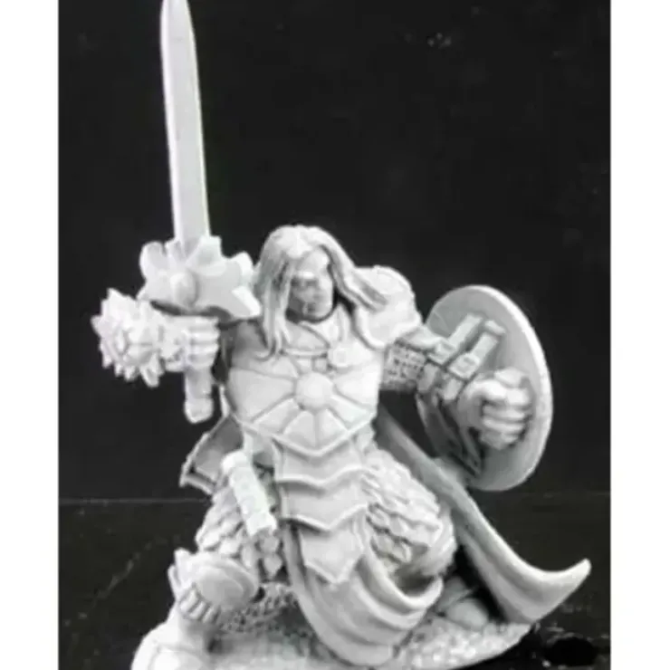 Tabletop Miniatures>Reaper Miniatures Ansel, Paladin #02916 Dark Heaven Legends Unpainted Metal - Your Source for Gaming Essentials