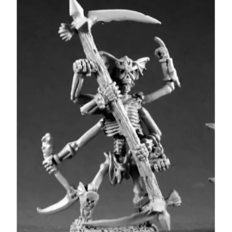 Tabletop Miniatures>Reaper Miniatures Arachno Champion #02192 Dark Heaven Legends Unpainted Metal - Your Source for Gaming Essentials