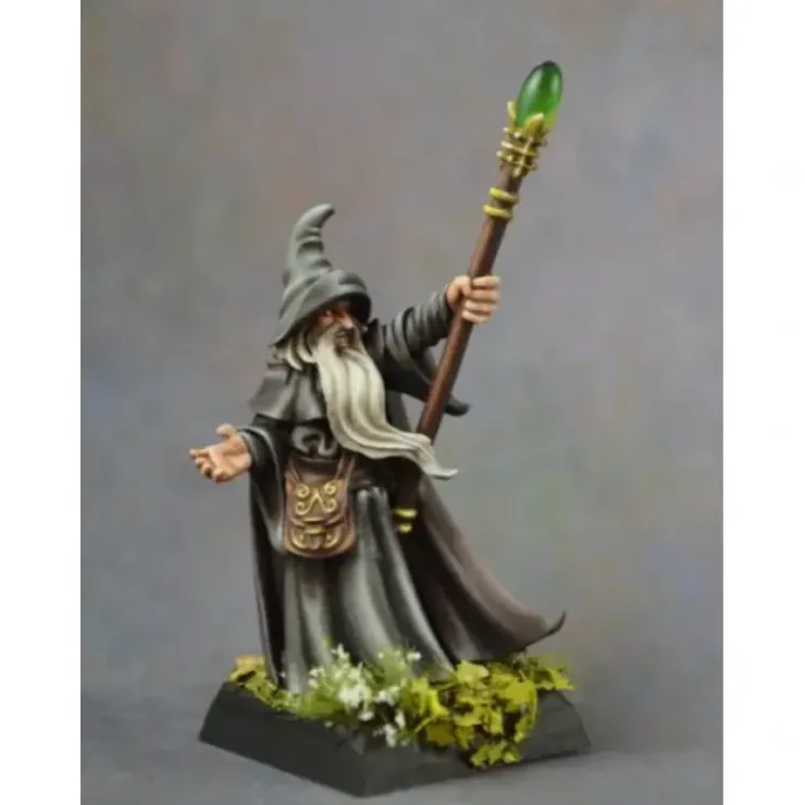 Tabletop Miniatures>Reaper Miniatures Arakus Landarzad, Wizard #03958 Unpainted Metal Figure Mini - Your Source for Gaming Essentials
