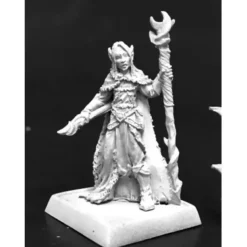 Tabletop Miniatures>Reaper Miniatures Aravashniel Elf Wizard 60139 Pathfinder Unpainted Figure - Your Source for Gaming Essentials