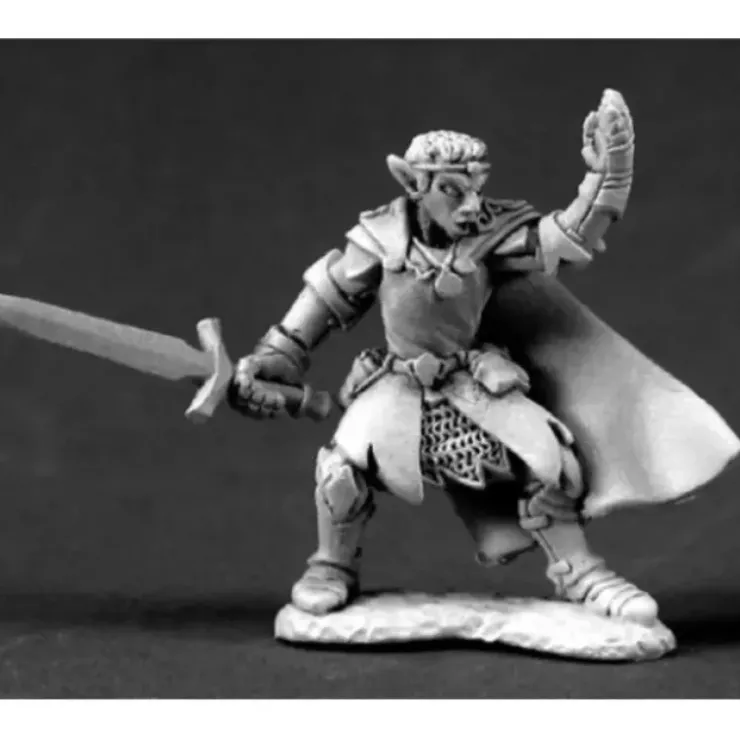 Tabletop Miniatures>Reaper Miniatures Argonnite, Elf Cleric #03365 Dark Heaven Unpainted Metal - Your Source for Gaming Essentials