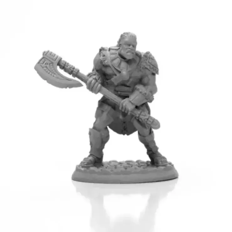 Tabletop Miniatures>Reaper Miniatures Arik Axereaver Barbarian #04006 DHL Unpainted Metal Figure - Your Source for Gaming Essentials