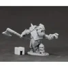 Tabletop Miniatures>Reaper Miniatures Armored Goblin Boss#03852 Dark Heaven Unpainted Metal - Your Source for Gaming Essentials