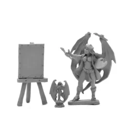 Tabletop Miniatures>Reaper Miniatures Artist Sophie #03990 ReaperCon 2009 Unpainted Metal Figure - Your Source for Gaming Essentials