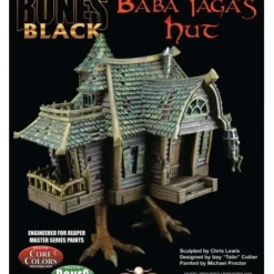 Tabletop Miniatures>Reaper Miniatures Baba Yaga's Hut #44130 Bones Black Deluxe Boxed Set Model - Your Source for Gaming Essentials