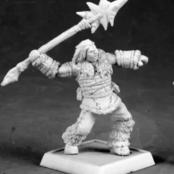 Tabletop Miniatures>Reaper Miniatures Barbarian Spearthrower #14603 Icingstead Unpainted D&D Mini - Your Source for Gaming Essentials