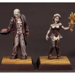 Tabletop Miniatures>Reaper Miniatures Barglemore & Camille #01626 ReaperCon Unpainted Metal Figure - Your Source for Gaming Essentials