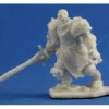 Tabletop Miniatures>Reaper Miniatures Barrow Warden 1 #77346 Bones Unpainted Plastic RPG Mini Figure - Your Source for Gaming Essentials