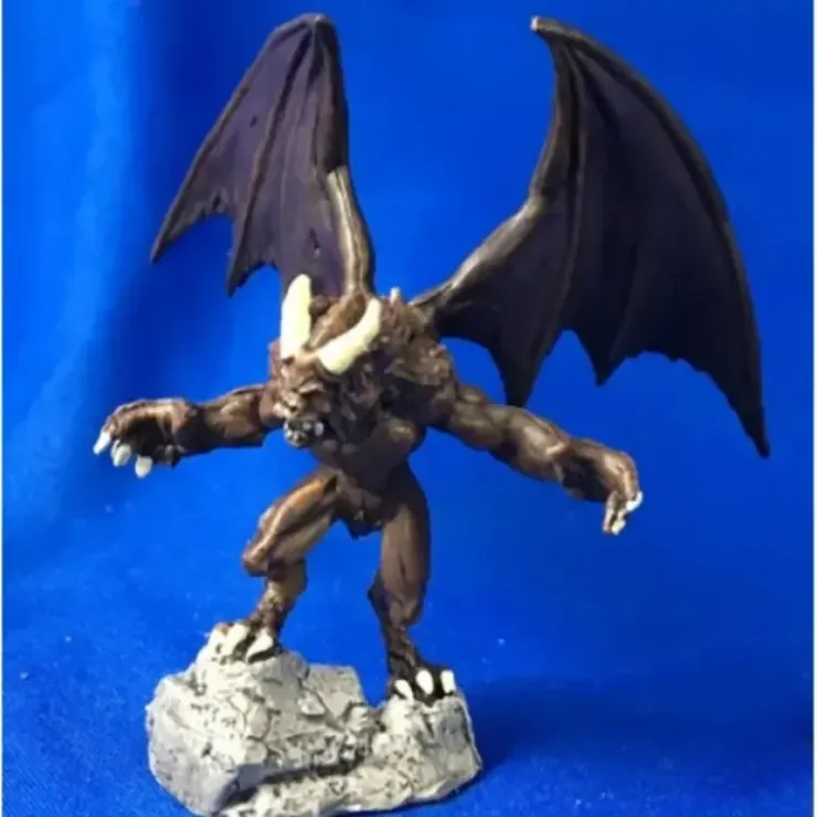 Tabletop Miniatures>Reaper Miniatures Bat Demon #03747 Dark Heaven Legends Unpainted RPG D&D Figure - Your Source for Gaming Essentials