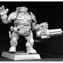 Tabletop Miniatures>Reaper Miniatures Blackstar Privateer W/Chain Gun #50077 Chronoscope Mini Figure - Your Source for Gaming Essentials