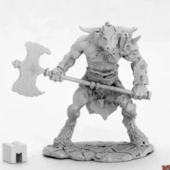 Tabletop Miniatures>Reaper Miniatures Bloodhoof, Minotaur #03961 Dark Heaven Legends Unpainted Metal - Your Source for Gaming Essentials