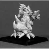 Tabletop Miniatures>Reaper Miniatures Bloodstone Champion Beetle 14486 Bloodstone Gnomes Unpainted - Your Source for Gaming Essentials