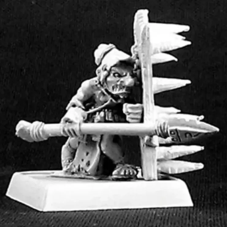 Tabletop Miniatures>Reaper Miniatures Bloodstone Gnome Pulger 14446 Bloodstone Gnomes Unpainted Mini - Your Source for Gaming Essentials