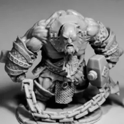 Tabletop Miniatures>Reaper Miniatures Bluferg, Fire Giant Jailor#77593 Bones RPG D&D Mini Figure - Your Source for Gaming Essentials