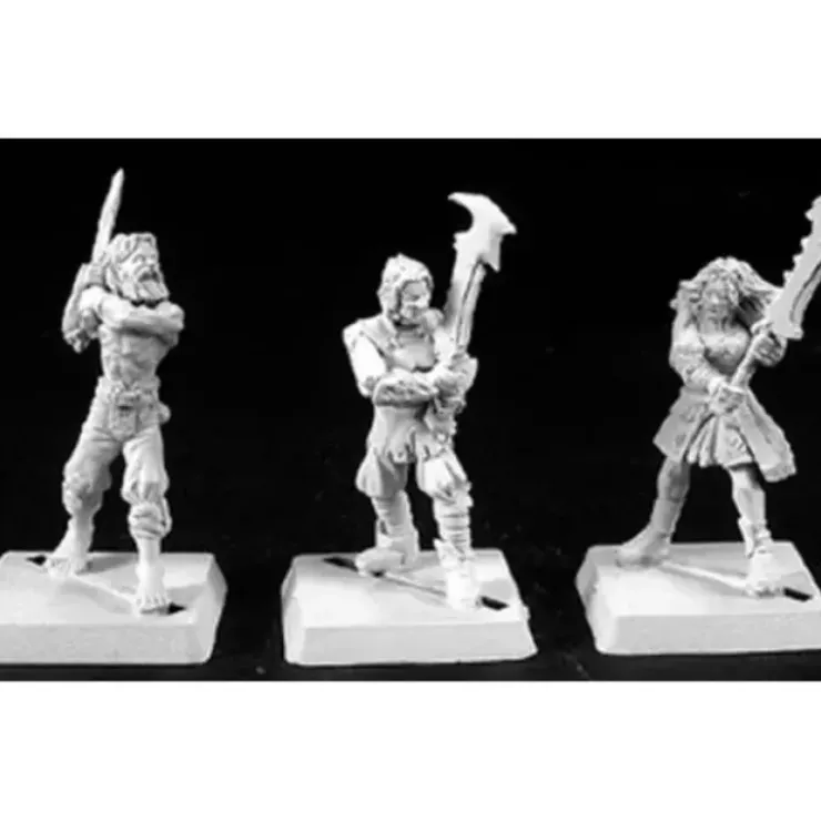 Tabletop Miniatures>Reaper Miniatures Bondslaves 9 Overlords Grunt 06144 Warlord Army Pack Unpainted - Your Source for Gaming Essentials