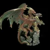 Tabletop Miniatures>Reaper Miniatures Bones Ma'al Drakar the Dragon Tyrant 77580 Huge Plastic Figure - Your Source for Gaming Essentials