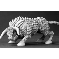 Tabletop Miniatures>Reaper Miniatures Brass Bull #03208 Dark Heaven Legends Unpainted Metal Figure - Your Source for Gaming Essentials