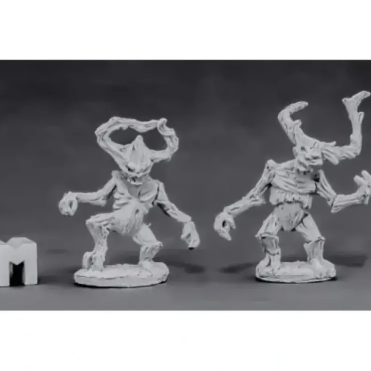 Tabletop Miniatures>Reaper Miniatures Briarlings (2) #03865 Dark Heaven Legends Unpainted Metal Mini - Your Source for Gaming Essentials
