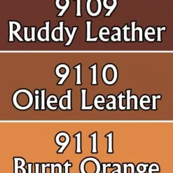 Reaper Miniatures Burnt Colors #09737 Master Series Triads 3 Pack .5oz Paint - Your Source for Gaming Essentials* Tabletop Miniatures