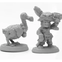 Tabletop Miniatures>Reaper Miniatures Captain Black and Odo #04024 Unpainted Metal Figures - Your Source for Gaming Essentials