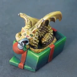 Tabletop Miniatures>Reaper Miniatures Cat Dragon #01620 Unpainted Bones USA Plastic Mini - Your Source for Gaming Essentials