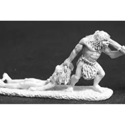 Tabletop Miniatures>Reaper Miniatures Caveman & Girlfriend #02387 Dark Heaven Unpainted Metal - Your Source for Gaming Essentials