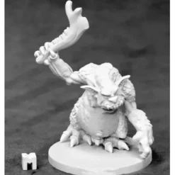 Tabletop Miniatures>Reaper Miniatures Cave Troll #03959 Dark Heaven Legends Unpainted Metal Figure - Your Source for Gaming Essentials