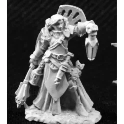 Tabletop Miniatures>Reaper Miniatures Christina, Female Cleric #03805 Dark Heaven Unpainted Metal - Your Source for Gaming Essentials
