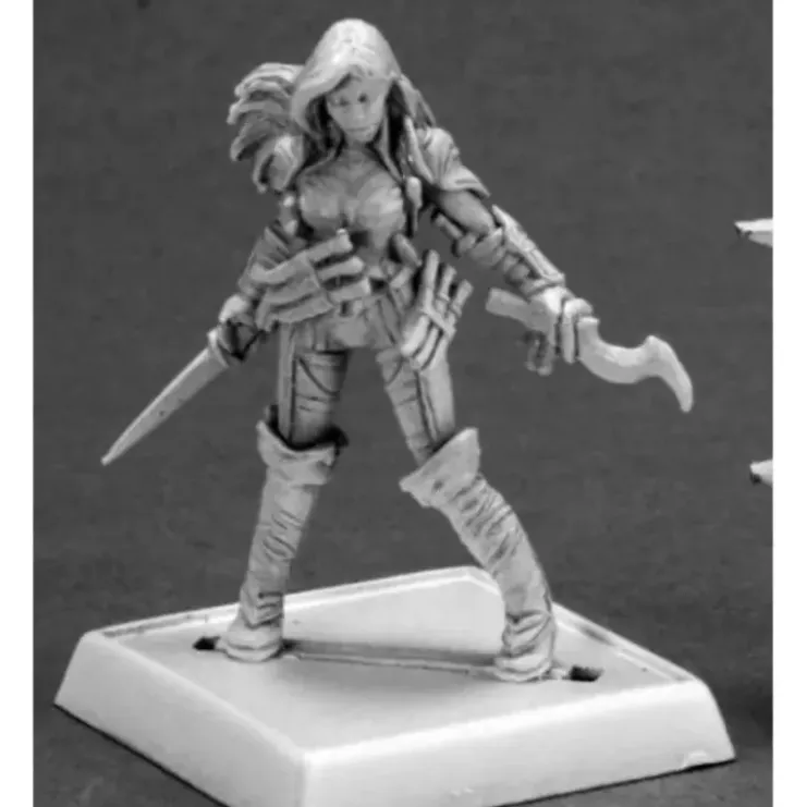 Reaper Miniatures Cleric of Calistria #60092 Pathfinder Unpainted RPG D&D Figure - Your Source for Gaming Essentials* Tabletop Miniatures