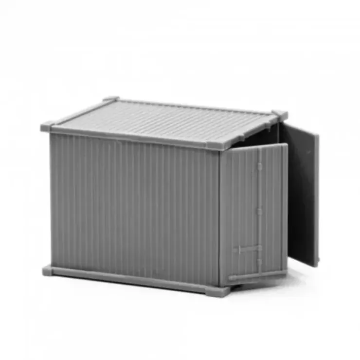 Tabletop Miniatures>Reaper Miniatures 10' Container (to scale) #49025 Bones Black Unpainted Plastic - Your Source for Gaming Essentials