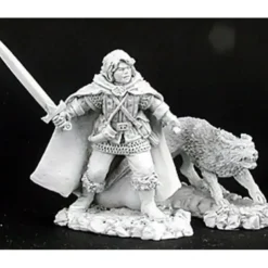 Tabletop Miniatures>Reaper Miniatures Cullen and Ash Ranger & Wolf 02973 Dark Heaven Unpainted Mini - Your Source for Gaming Essentials
