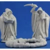 Tabletop Miniatures>Reaper Miniatures Cultists And Circle (3) #77351 Bones Unpainted Plastic Figure - Your Source for Gaming Essentials