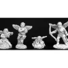 Tabletop Miniatures>Reaper Miniatures Cupid and Cherubs (4 Pcs) #02787 Dark Heaven Unpainted Metal - Your Source for Gaming Essentials