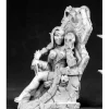 Tabletop Miniatures>Reaper Miniatures Dark Elf Queen/Throne #02577 Dark Heaven Unpainted Metal - Your Source for Gaming Essentials