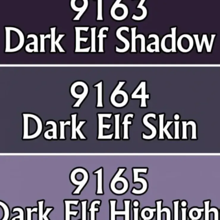 Tabletop Miniatures>Reaper Miniatures Dark Elf Skin #09755 Master Series Triads 3 Pack .5oz Paint - Your Source for Gaming Essentials