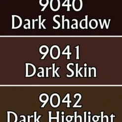Tabletop Miniatures>Reaper Miniatures Dark Skin Tones #09714 Master Series Triads 3 Pack .5oz Paint - Your Source for Gaming Essentials
