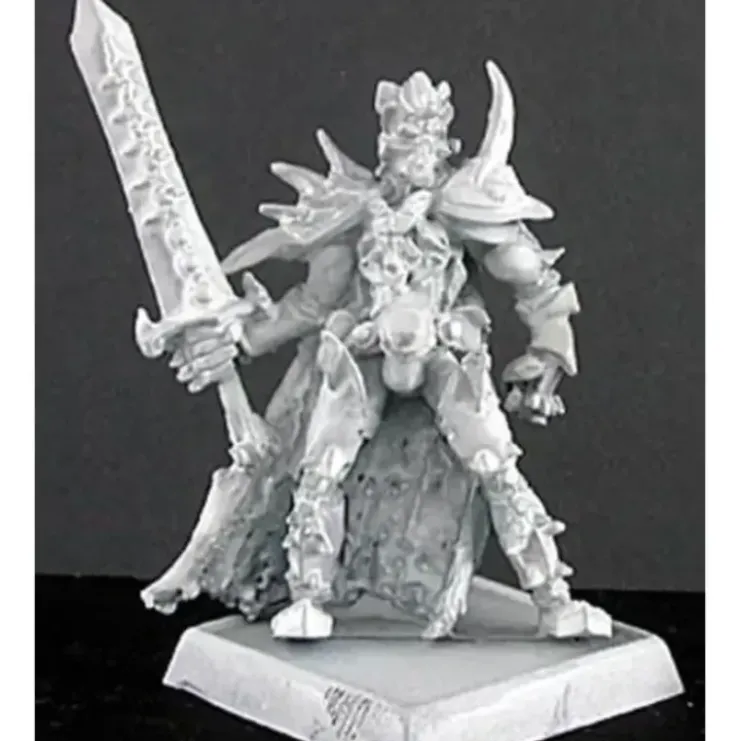 Reaper Miniatures Dauron, Necropolis Hero #14169 Necropolis Unpainted D&D Mini - Your Source for Gaming Essentials* Tabletop Miniatures