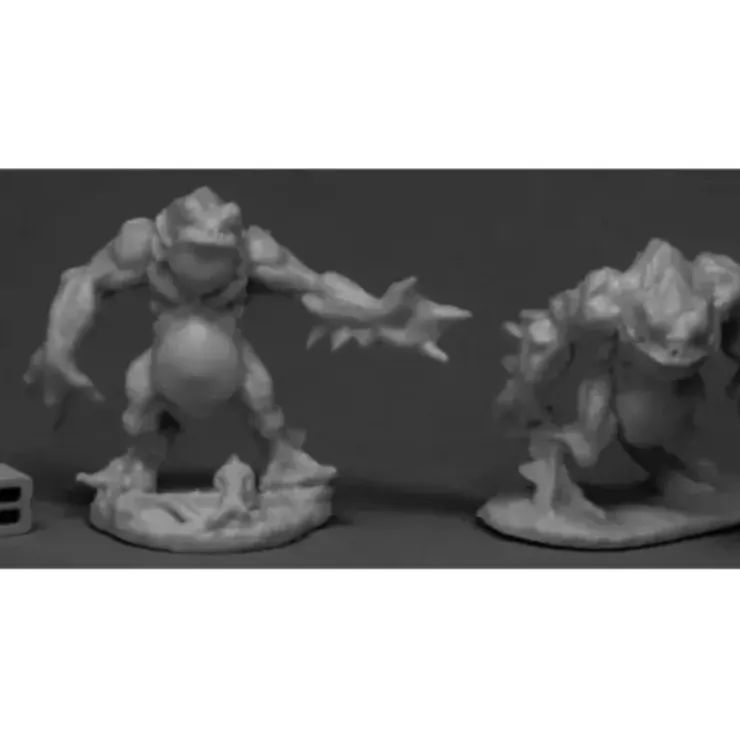 Tabletop Miniatures>Reaper Miniatures Deep Ones Warriors (2)77519 Bones Unpainted RPG D&D Figure - Your Source for Gaming Essentials