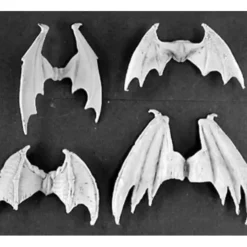 Tabletop Miniatures>Reaper Miniatures Demonic Wings (4 Pieces) #03182 Dark Heaven Unpainted Metal - Your Source for Gaming Essentials