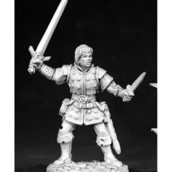 Tabletop Miniatures>Reaper Miniatures Dirk, Male Rogue #02555 Dark Heaven Legends Unpainted Metal - Your Source for Gaming Essentials