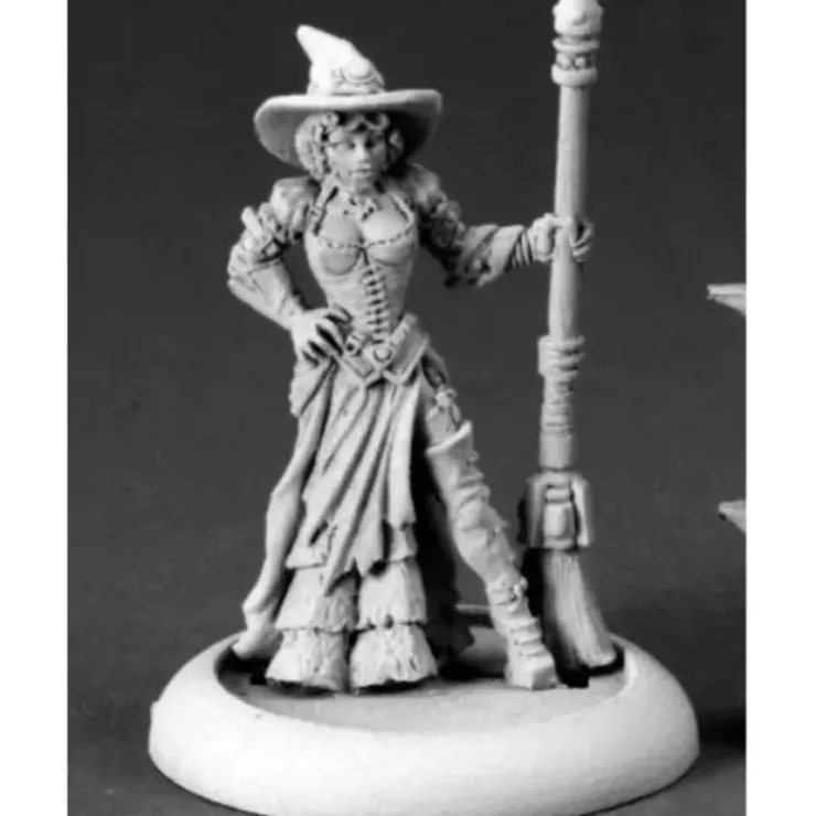 Tabletop Miniatures>Reaper Miniatures Dita, Steampunk Witch #50236 Chronoscope D&D RPG Mini Figure - Your Source for Gaming Essentials