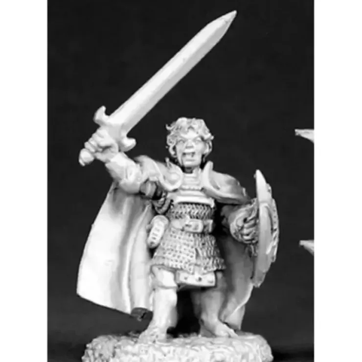 Tabletop Miniatures>Reaper Miniatures Dobbin, Halfling #02531 Dark Heaven Legends Unpainted Metal - Your Source for Gaming Essentials