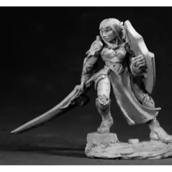 Tabletop Miniatures>Reaper Miniatures Dorva, Female Dark Elf #03004 Dark Heaven Unpainted Metal - Your Source for Gaming Essentials