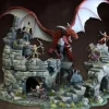 Tabletop Miniatures>Reaper Miniatures Dragons Don't Share (5) #77381 Bones Unpainted Plastic Figure - Your Source for Gaming Essentials