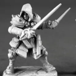 Tabletop Miniatures>Reaper Miniatures Drago Voss, Assassin #03647 Dark Heaven Unpainted Metal - Your Source for Gaming Essentials
