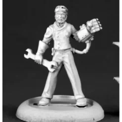 Tabletop Miniatures>Reaper Miniatures Dr. Darius Hellstromme #59003 Savage Worlds Unpainted D&D Mini - Your Source for Gaming Essentials