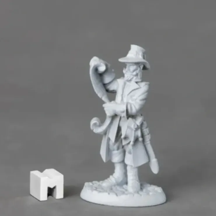 Tabletop Miniatures>Reaper Miniatures Dreadmere - Sheriff Getmose Drumfasser#03889 Unpainted Metal - Your Source for Gaming Essentials