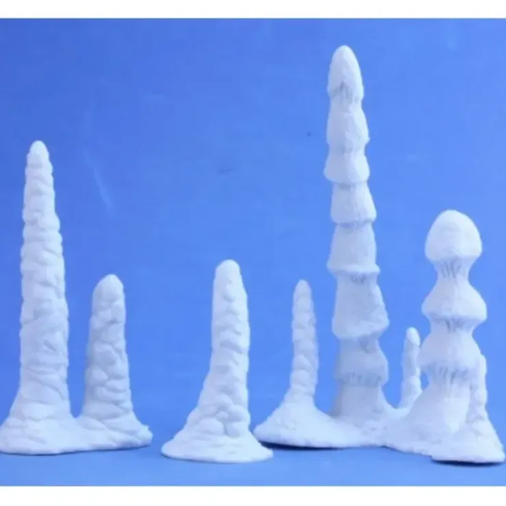 Tabletop Miniatures>Reaper Miniatures Dungeon Dcor: Stalagmites #77398 Bones D&D RPG Mini Figure - Your Source for Gaming Essentials