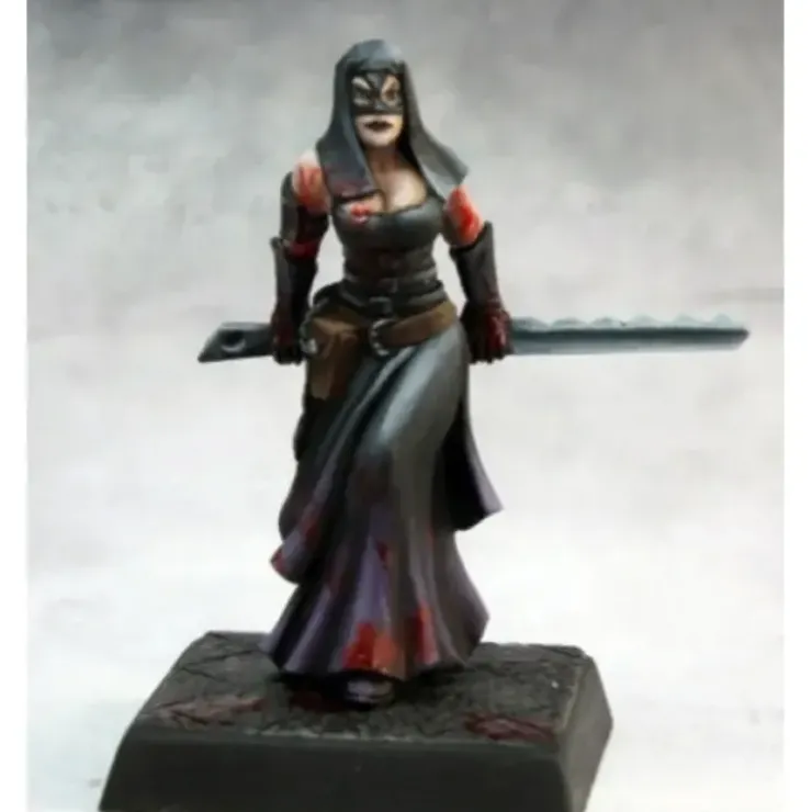 Tabletop Miniatures>Reaper Miniatures Dungeon Torturer #60153 Pathfinder Miniatures Unpainted Mini - Your Source for Gaming Essentials
