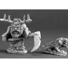 Tabletop Miniatures>Reaper Miniatures Dwarf Druid and Badger #03216 Dark Heaven Unpainted Metal - Your Source for Gaming Essentials